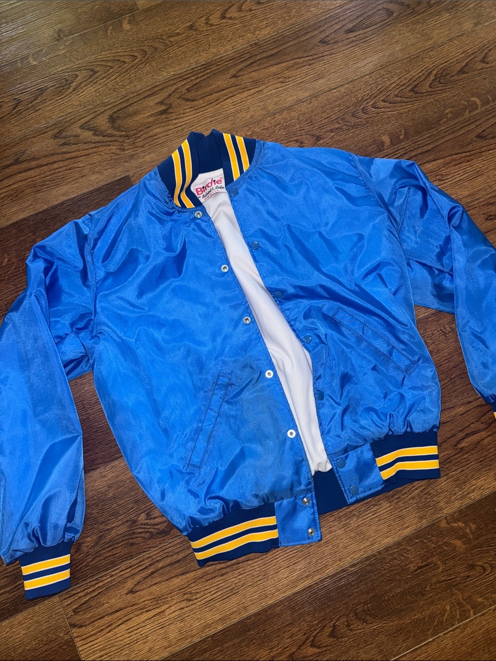 Vintage 80s Birdie by Richard A Leslie Bomber Jacket Tagged XS fits Medium